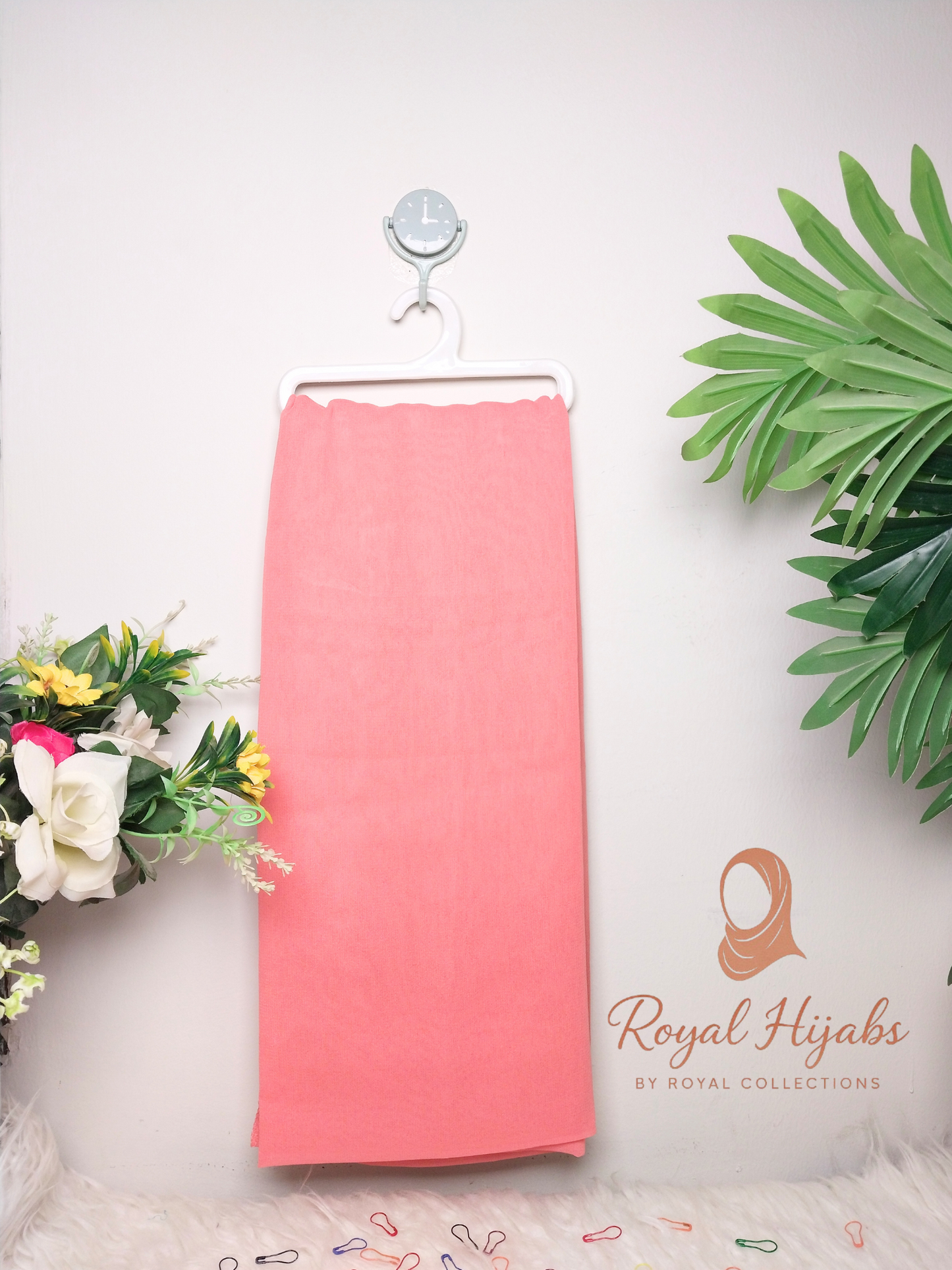 Georgette Chiffon - Peach