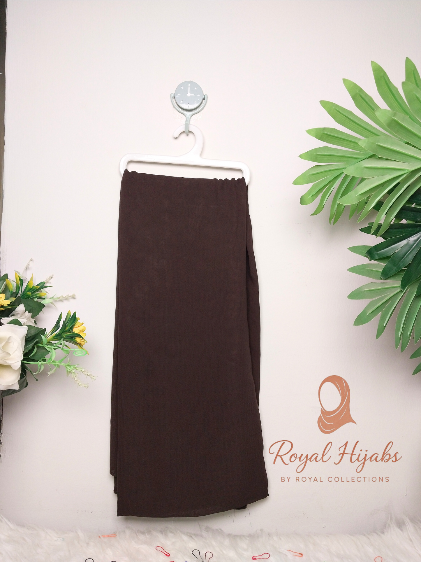 Georgette Chiffon - Choclate