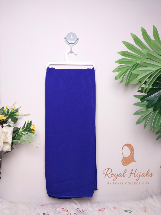 Georgette Chiffon  - Royal Blue