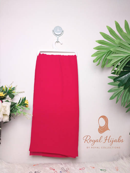 Georgette Chiffon  - Dark Pink