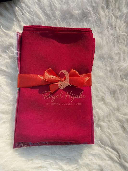Hijab Naqab & Cap Matching set - Maroon