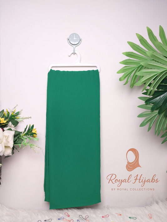 Georgette Chiffon  - Dark Green