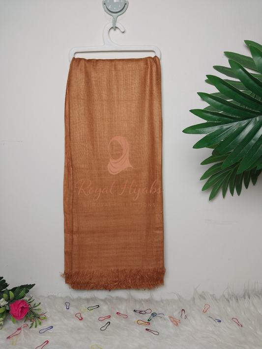 Turkish Lawn Hijab - Coco Brown