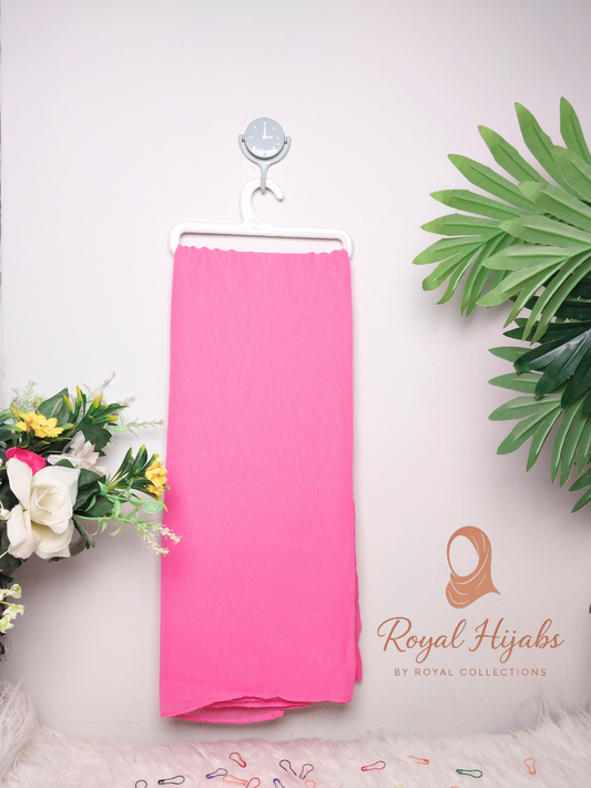Georgette Chiffon  - Blush Pink