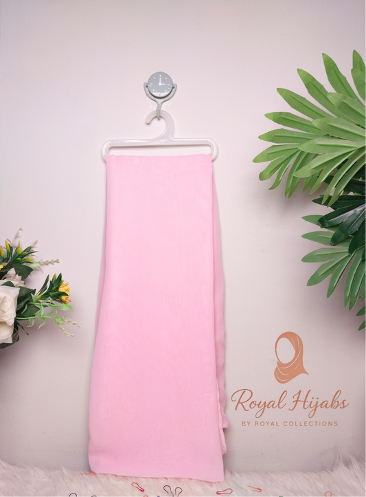 Georgette Chiffon  - Baby Pink