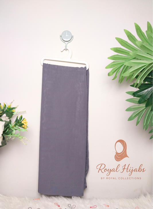 Georgette Chiffon  -Bluish Gray
