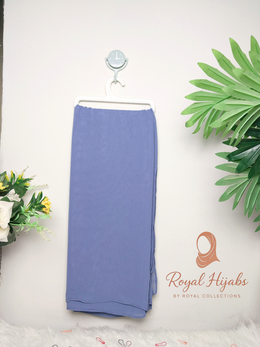 Georgette Chiffon  - Dust Blue