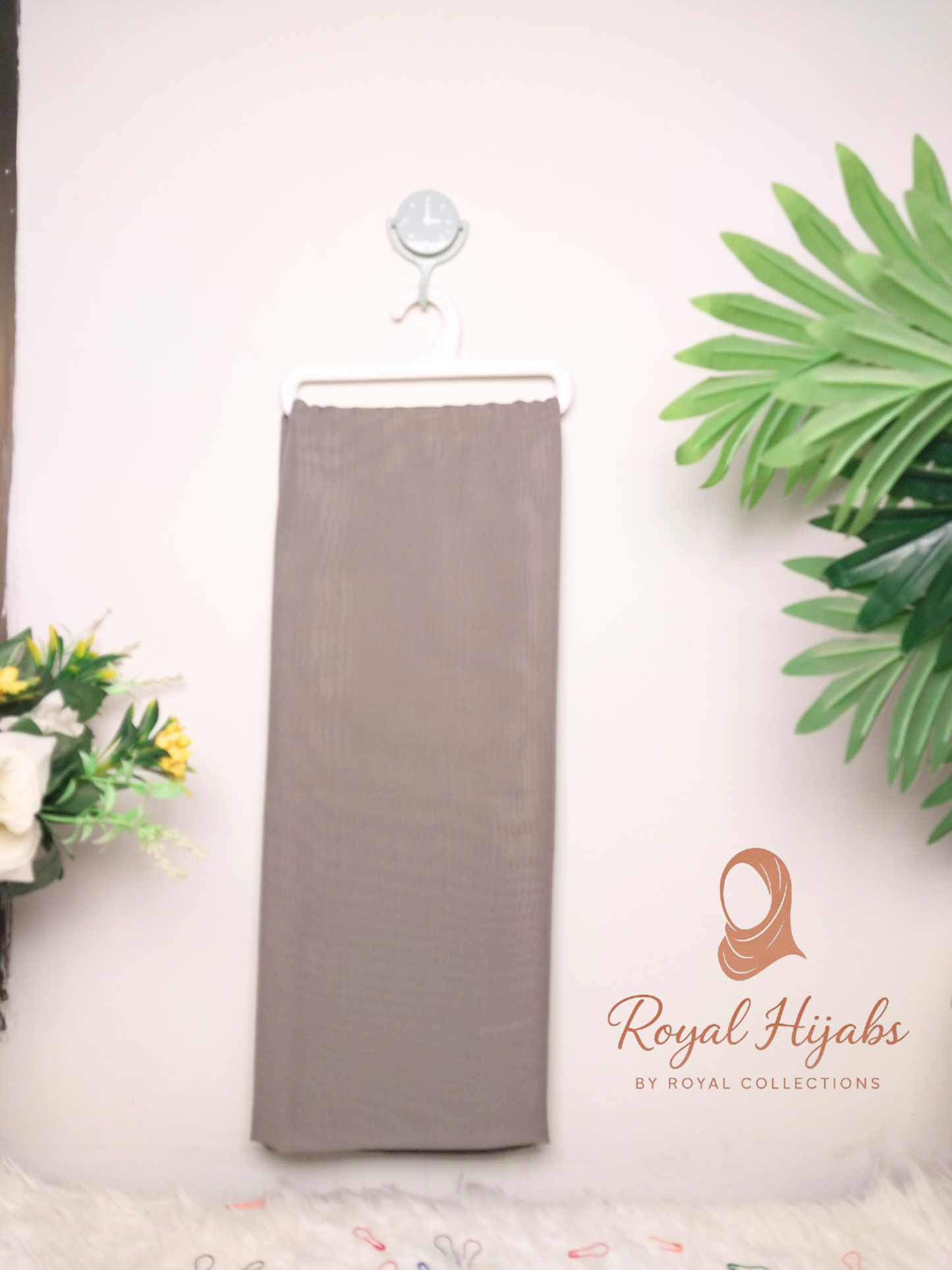 Georgette Chiffon  - Hue Gray