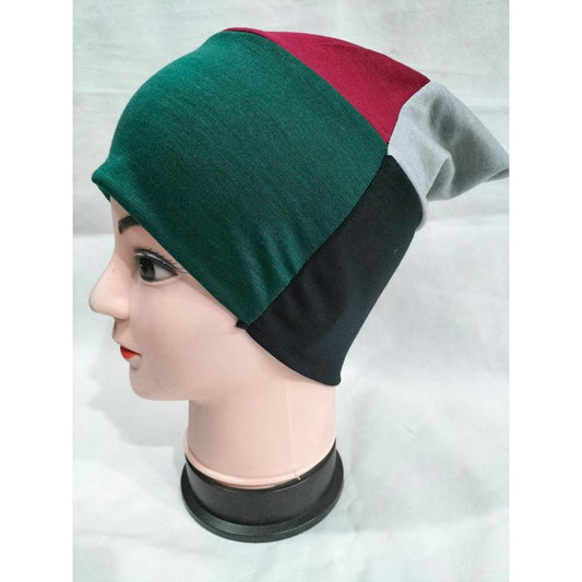 4 in 1 Tube Cap Under Scarf