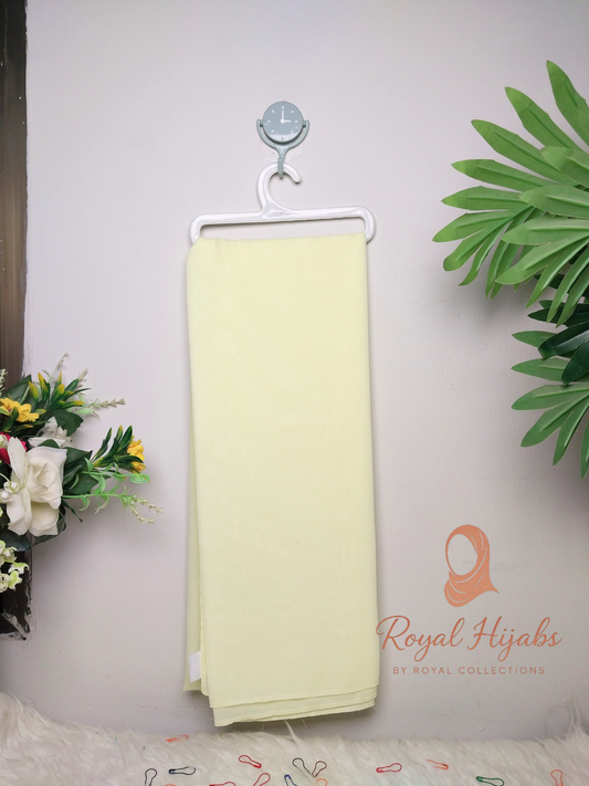 Georgette Chiffon  - Lemon