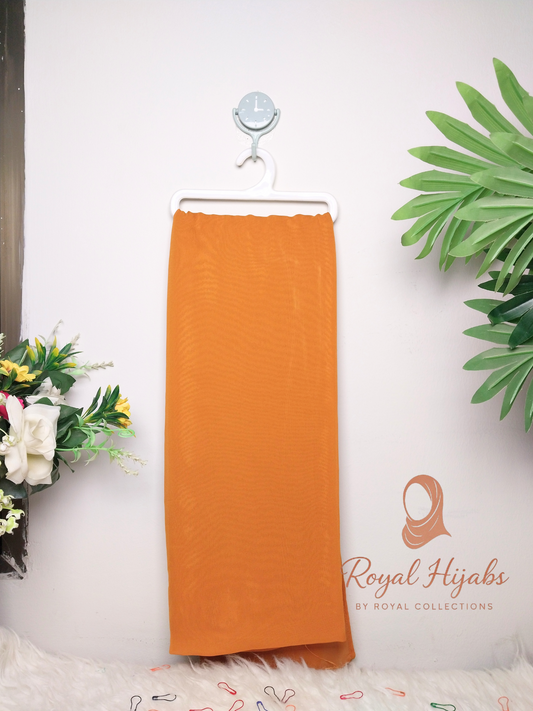 Georgette Chiffon  - Mustard