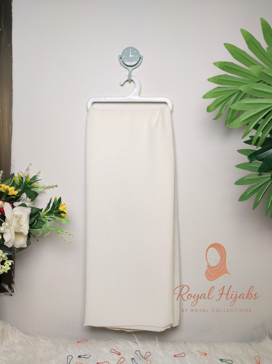Georgette Chiffon  - Off White