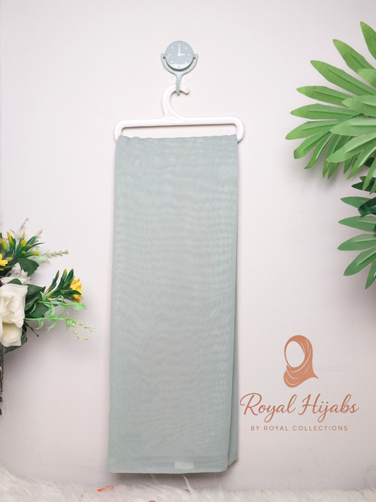 Georgette Chiffon  -  Seafoam