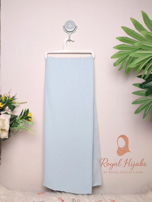 Georgette Chiffon  - Sky Blue